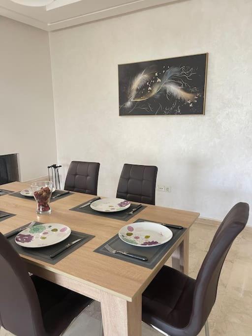 Nouaceur Chic & Cosy Flat Near Airport Lockbox Fast Wifi 아파트 외부 사진