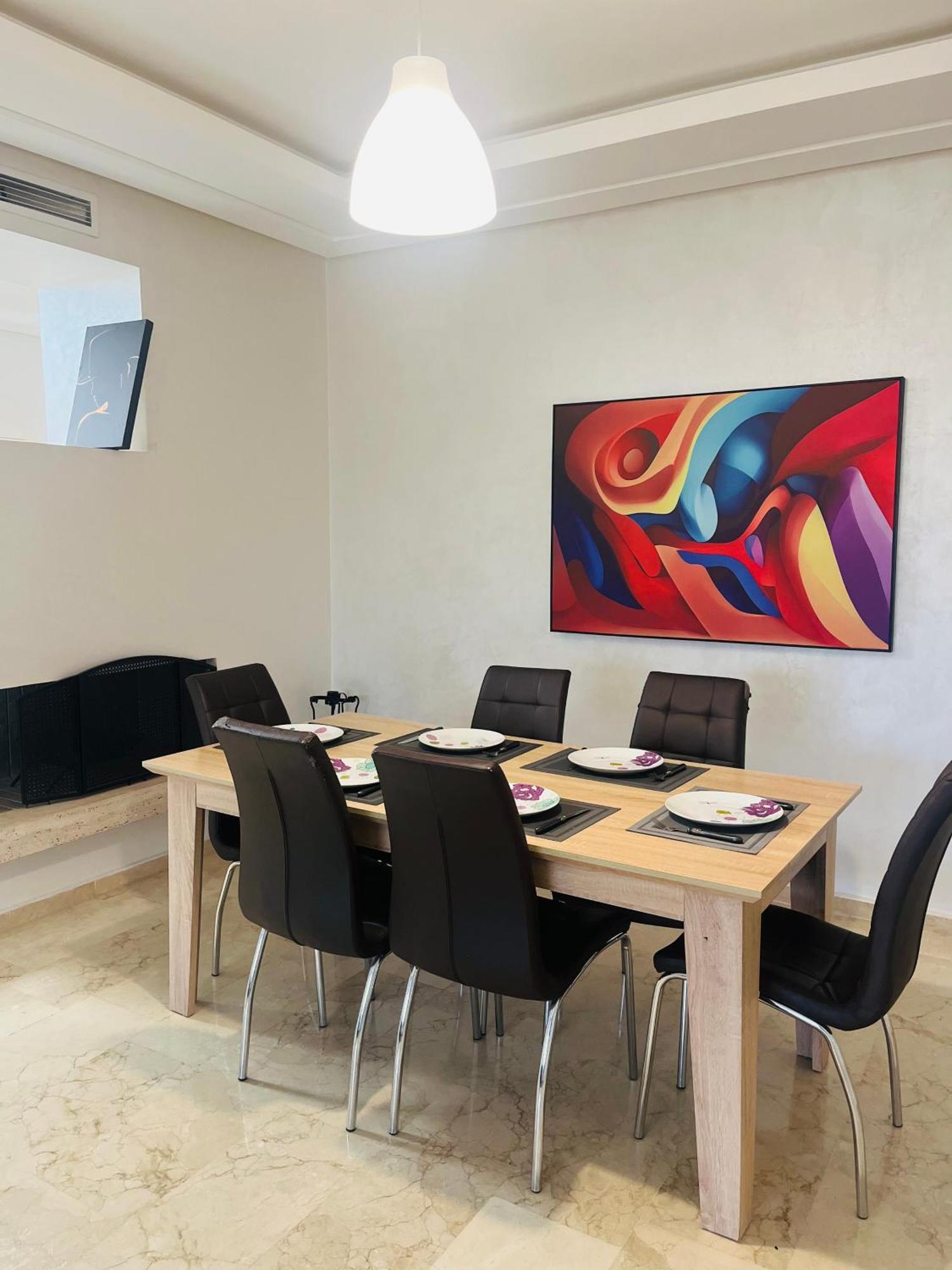 Nouaceur Chic & Cosy Flat Near Airport Lockbox Fast Wifi 아파트 외부 사진
